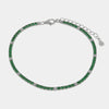 Bracciale in Argento 925 tennis verde