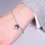 Bracciale in Argento 925 con campanella