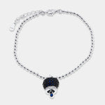 Bracciale in Argento 925 con campanella