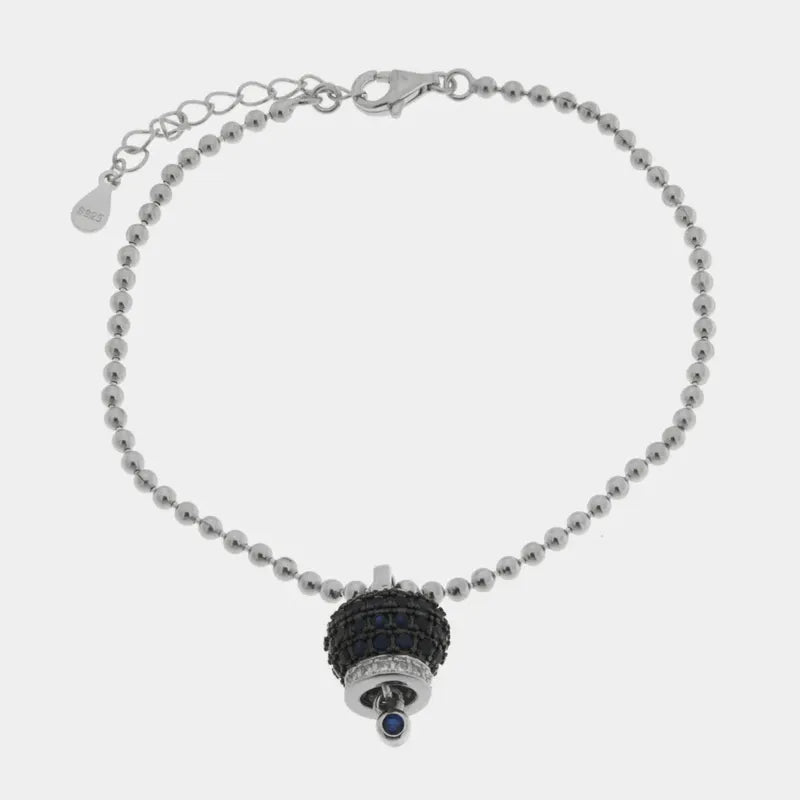 Bracciale in Argento 925 con campanella
