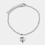Bracciale in Argento 925 campanella bianca Capri - BYSIMON gioielli