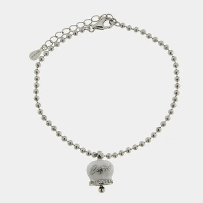 Bracciale in Argento 925 campanella bianca Capri