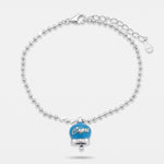 Bracciale in Argento 925 campanella turchese Capri - BYSIMON gioielli