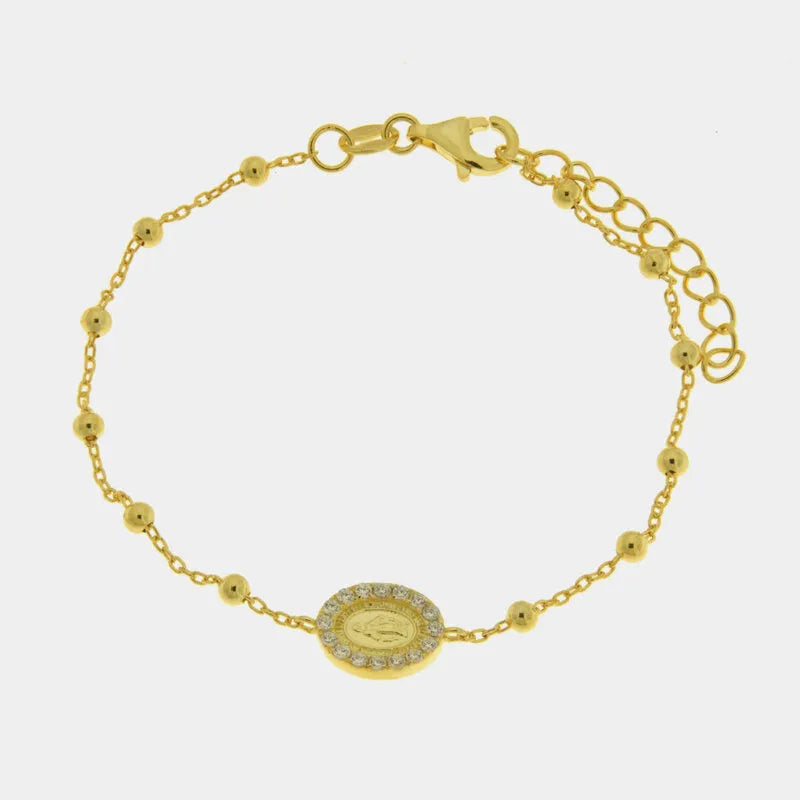 Bracciale in Argento 925 Madonna - BYSIMON gioielli