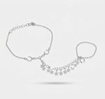 Baciamano in Argento con stelle pendenti - BYSIMON gioielli