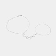 Baciamano in Argento con cuori