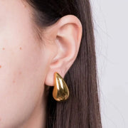 Orecchini in Acciaio a goccia