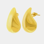 Orecchini in Acciaio a goccia