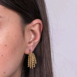 Orecchini in Acciaio a ciuffo