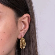 Orecchini in Acciaio a ciuffo