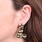 Orecchini in Acciaio con cuori