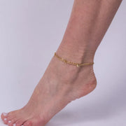 Cavigliera in Acciaio con stelline