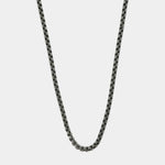 Collana in Acciaio lavorata a rollò rigata IJEWEL - gioiello BySimon