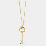 Collana in Acciaio con pendente a forma di chiave