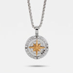Collana in Acciaio con ciondolo rosa venti IJEWEL - gioiello BySimon