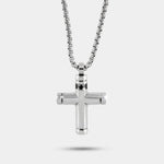 Collana in Acciaio con pendete a forma di croce IJEWEL - gioiello BySimon