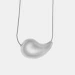 Collana in Acciaio a goccia lucido