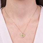 Collana in Acciaio con pendete a forma di cuore COEUR - gioiello BySimon