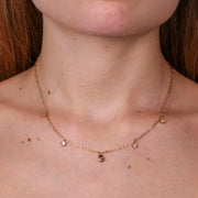 Collana in Acciaio con puntiluce