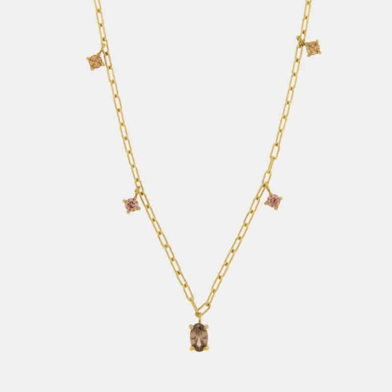 Collana in Acciaio con puntiluce