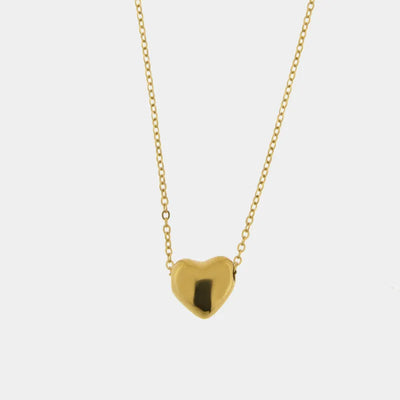 Collana in Acciaio con cuore pendente COEUR - gioiello BySimon