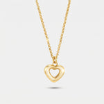 Collana in Acciaio con ciondolo cuore - BYSIMON gioielli