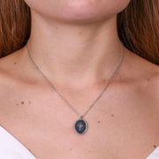 Collana in Acciaio con medaglia croce