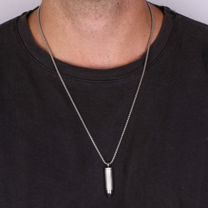 Collana in Acciaio con ciondolo pendente IJEWEL - gioiello BySimon