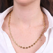 Collana in Acciaio con maglie marine