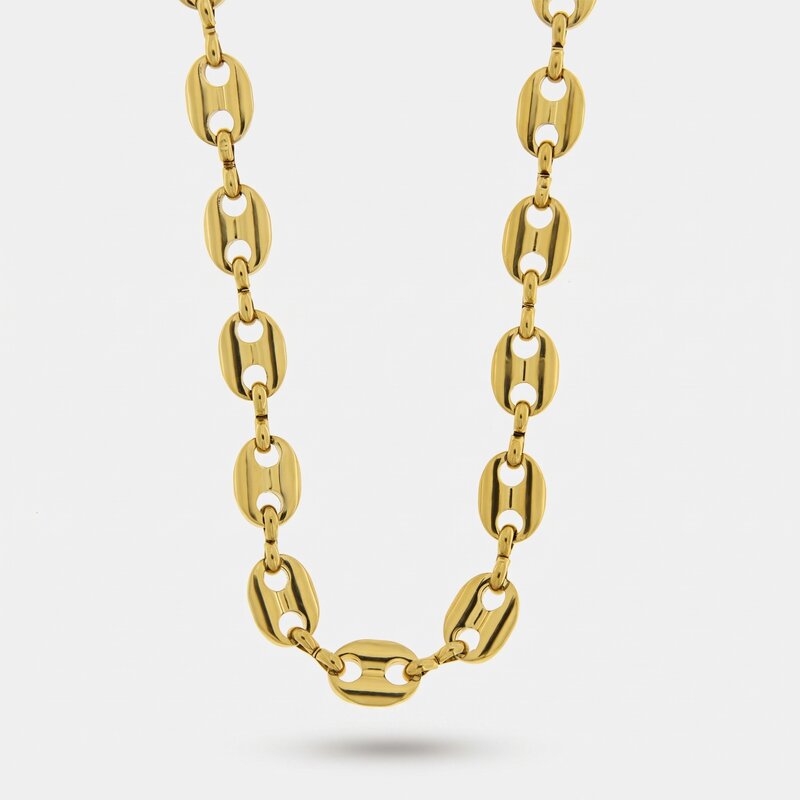 Collana in Acciaio con maglie marine - BYSIMON gioielli