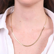 Collana in Acciaio con catena a serpente