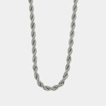 Collana in Acciaio con catene intrecciate - BYSIMON gioielli