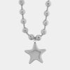 Collana in Acciaio stella