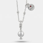 Collana in Acciaio pumo portafortuna pugliese silver BYS - gioiello BySimon