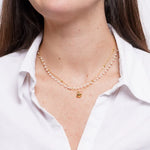 Collana in Acciaio doppia catena con cuore COEUR - gioiello BySimon