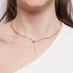 Collana in Acciaio tennis - BYSIMON gioielli