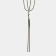 Collana in Acciaio snake lunga