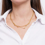 Collana in Acciaio multifilo - BYSIMON gioielli