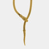 Collana in Acciaio lunga con serpente