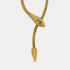 Collana in Acciaio lunga con serpente