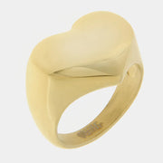 Anello in Acciaio a forma di cuore