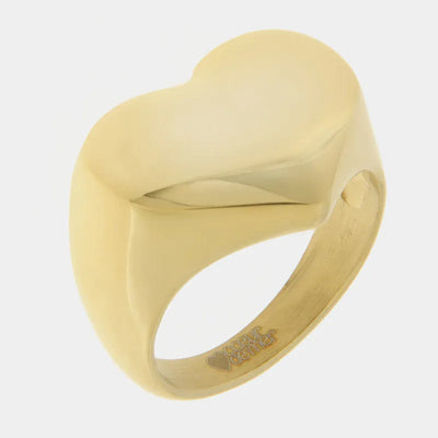 Anello in acciaio inossidabile a forma di cuore - BYSIMON
