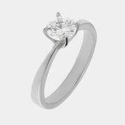 Anello in Acciaio solitario