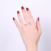 Anello in Acciaio solitario