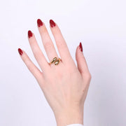 Anello in Acciaio contrariè liscio