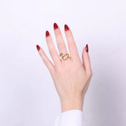 Anello in Acciaio contrariè