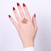 Anello in Acciaio con sfere