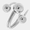 Anello in Acciaio con sfere