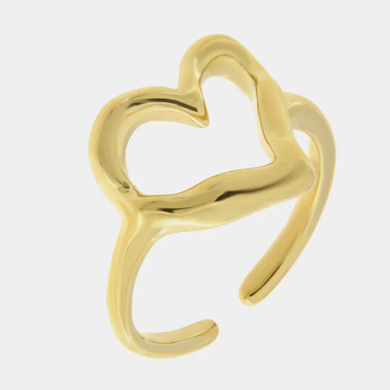 Anello in Acciaio con cuore