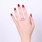 Anello in Acciaio con cuore COEUR - gioiello BySimon